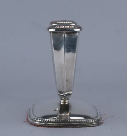 Art Deco Two-Candle Candleholder in Solid...