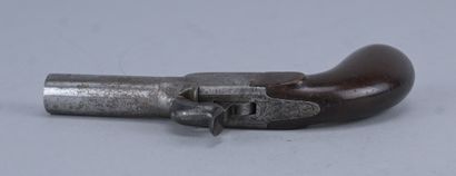 Pistolet de poche à percussion liégeois,...