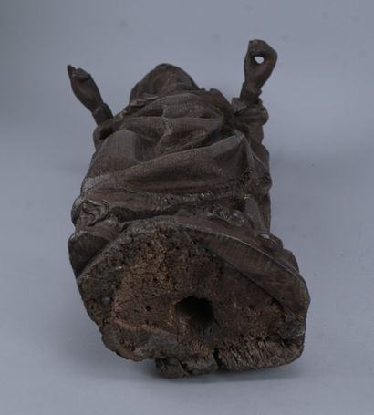 Évêque en chêne sculpté, XVIe siècle
Sculpture...