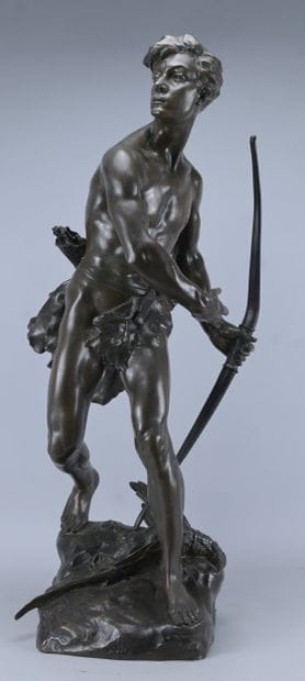 H. Gauquié, Bronze Archer, early 20th century

A...