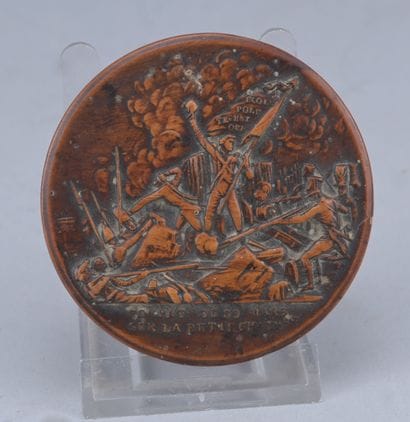Boîte en bois pressé, Révolution française,...