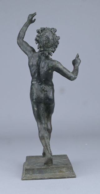 Dancing Faun - Grand Tour - bronze – 19th...