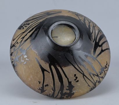 Schneider – glass paste vase – Art Deco –...