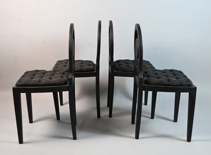 Liège – Set of 4 Masonic chairs – 19th century

Set...
