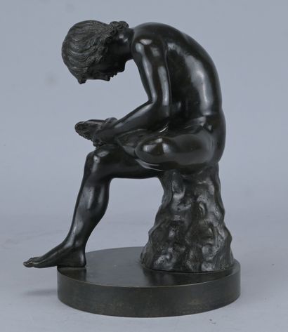 Spinario – bronze sculpture – “Grand Tour”...