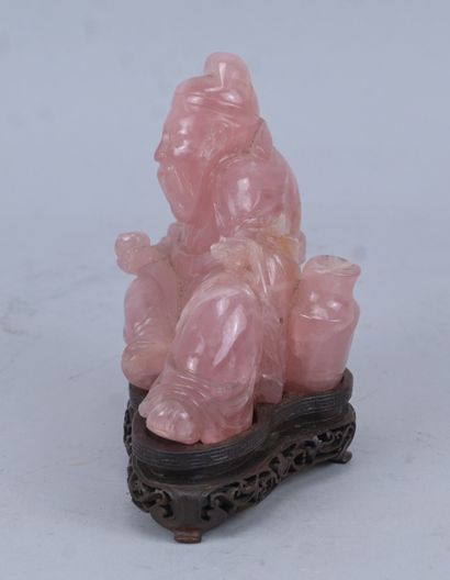 Rose Quartz Buddha – China – 20th century

A...