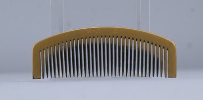 Japanese maki-e lacquer kushi – early 20th...