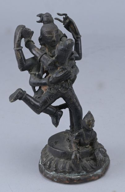 Divine Couple – Bronze – South India – 18th...