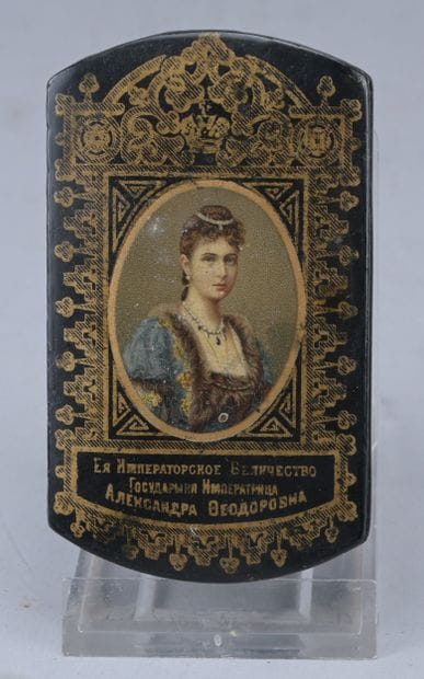 Tabatière russe – papier mâché – XIXe siècle

Tabatière...