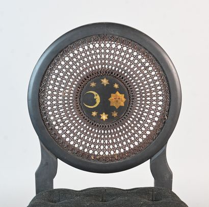 Liège – Set of 4 Masonic chairs – 19th century

Set...