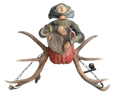 Germany – “Lüsterweibchen” made of wood and...