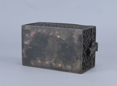 Neogothic Box – Openwork Copper – 19th Century

A...
