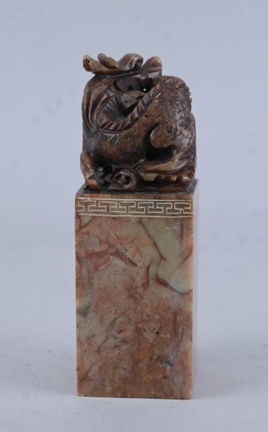 China – Carved Stone Seal – 20th century

Chinese...