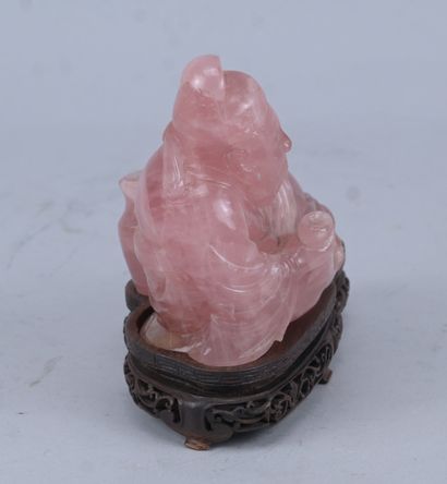 Rose Quartz Buddha – China – 20th century

A...