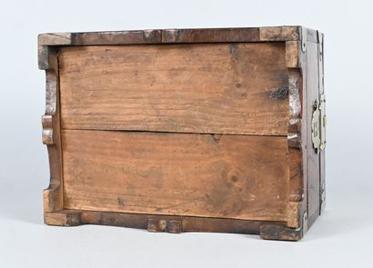 Wooden Mirror Box - China - Qing Dynasty...
