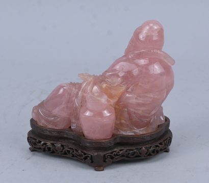 Rose Quartz Buddha – China – 20th century

A...