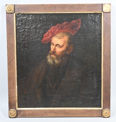 Portrait of a Man Wearing the Order of the...