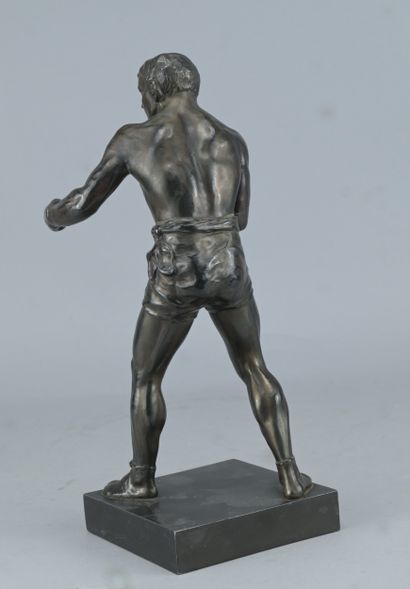 Boxer – Sculpture – Pewter – Early 20th century

A...