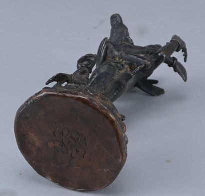 Divine Couple – Bronze – South India – 18th...