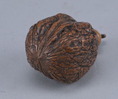 Tabatière en coquille de noix – bouchon en...