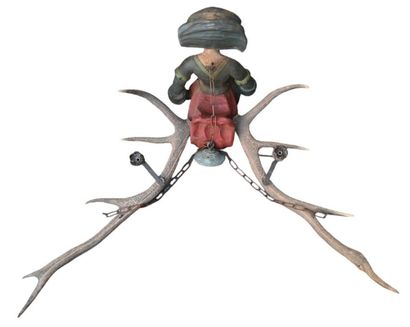Germany – “Lüsterweibchen” made of wood and...