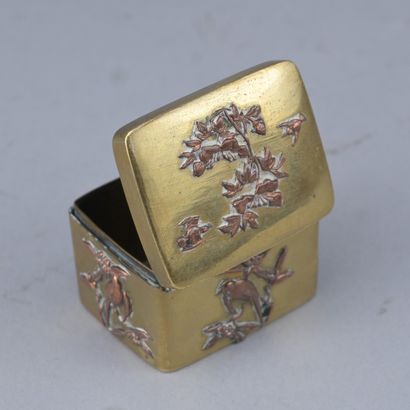 Japanese Box - Two-Tone Copper – Meiji Period

Rectangular...