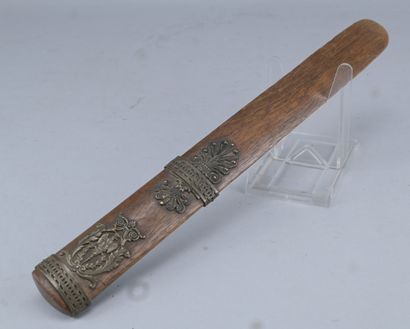 Coupe-papier en bois et bronze, XIXe siècle

Coupe-papier...