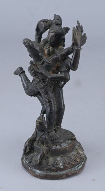 Divine Couple – Bronze – South India – 18th...