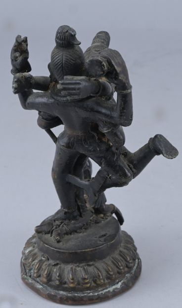 Divine Couple – Bronze – South India – 18th...