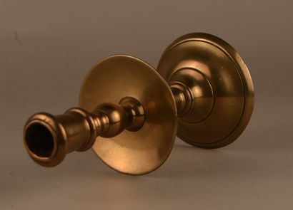 Heemskerk bronze candlestick, early 17th...