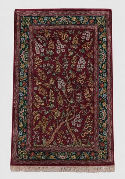 Ghoum Wool Rug – Iran, 20th century

Hand-knotted...