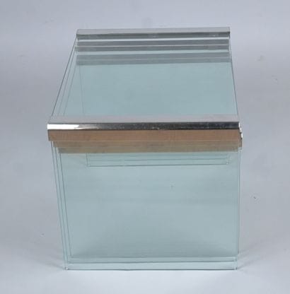 Set of three modernist nesting tables in...