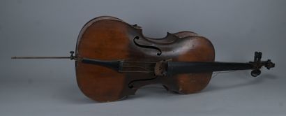 Antique cello signed C. F. Lancaud, Europe,...
