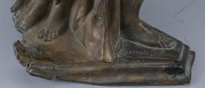Cast bronze group of the Three Graces, after...