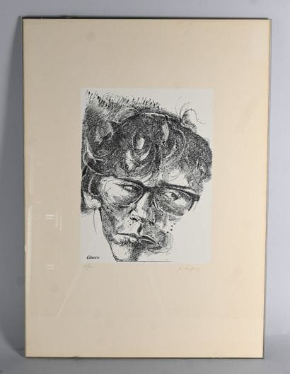 Jan Burssens (1925-2002) - Portrait of Christo,...
