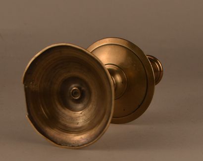 Heemskerk bronze candlestick, early 17th...