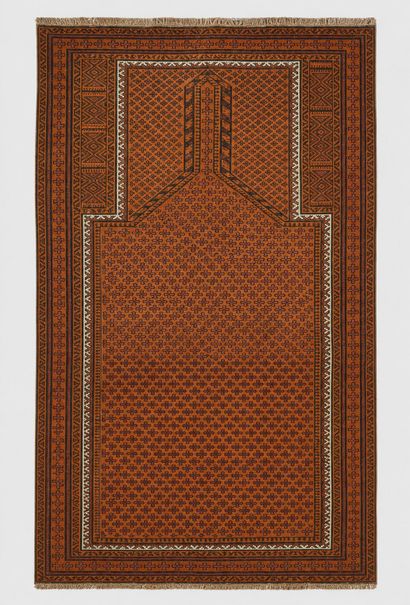 Ersari Rug with Mihrab – Afghanistan, 20th...