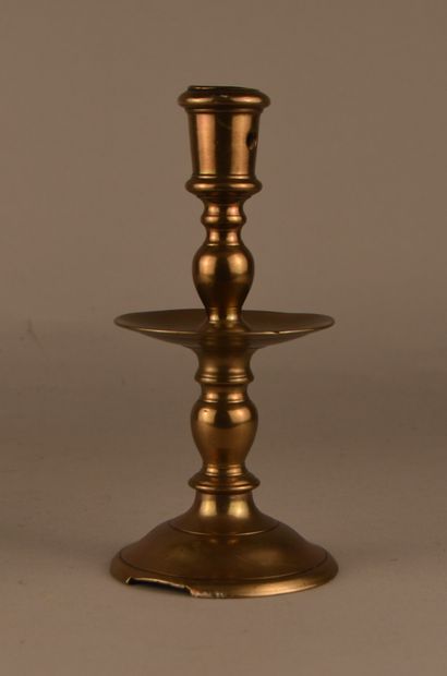 Heemskerk bronze candlestick, early 17th...