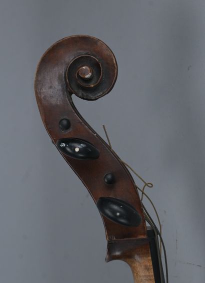 Antique cello signed C. F. Lancaud, Europe,...