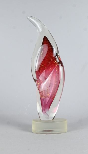 Alain Guillot (b. 1948) - Crystal sculpture...