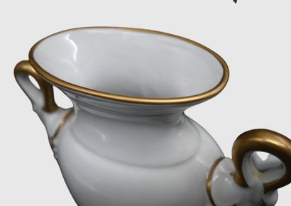 Pair of Limoges porcelain vases, 20th century

Pair...
