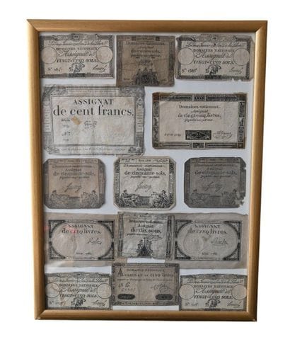 Collection of Revolutionary Assignats – 18th-Century...
