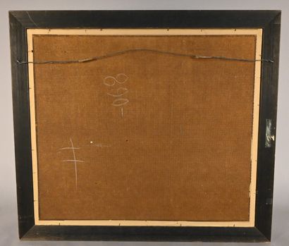 Nest Martens (1925-2024), snowy village scene,...