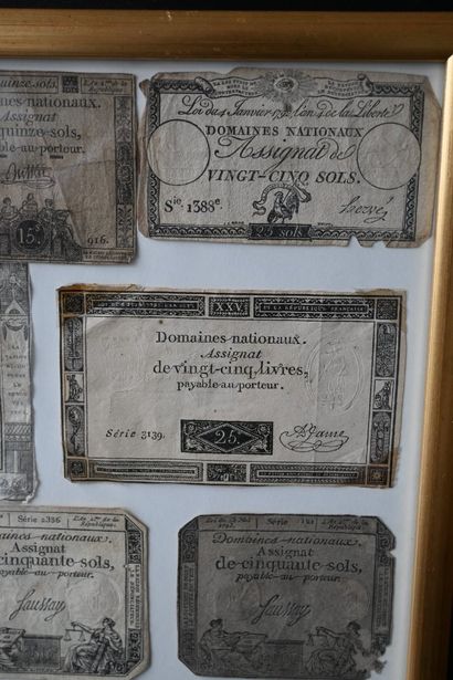 Collection of Revolutionary Assignats – 18th-Century...