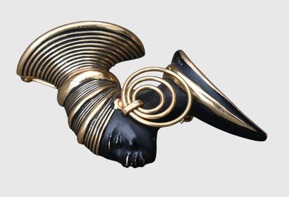 Gold-Plated Blackamoor Brooch – circa 1960

A...
