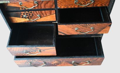 Kusuri-dansu – apothecary cabinet – Meiji-period...