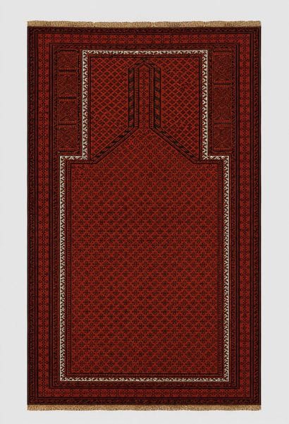 Ersari Rug with Mihrab – Afghanistan, 20th...