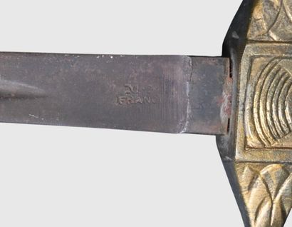 Paire d’épées rituelles maçonniques du XIXe...