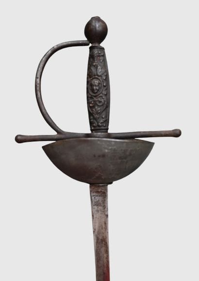 Rapière à garde en tasse, Espagne, XVIIe...