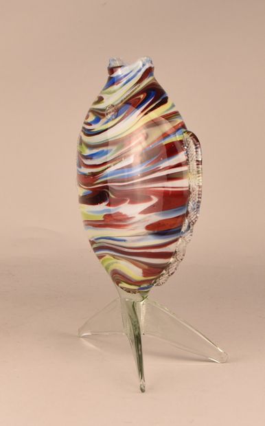 Vase poisson en verre de Murano multicolore

Vase...